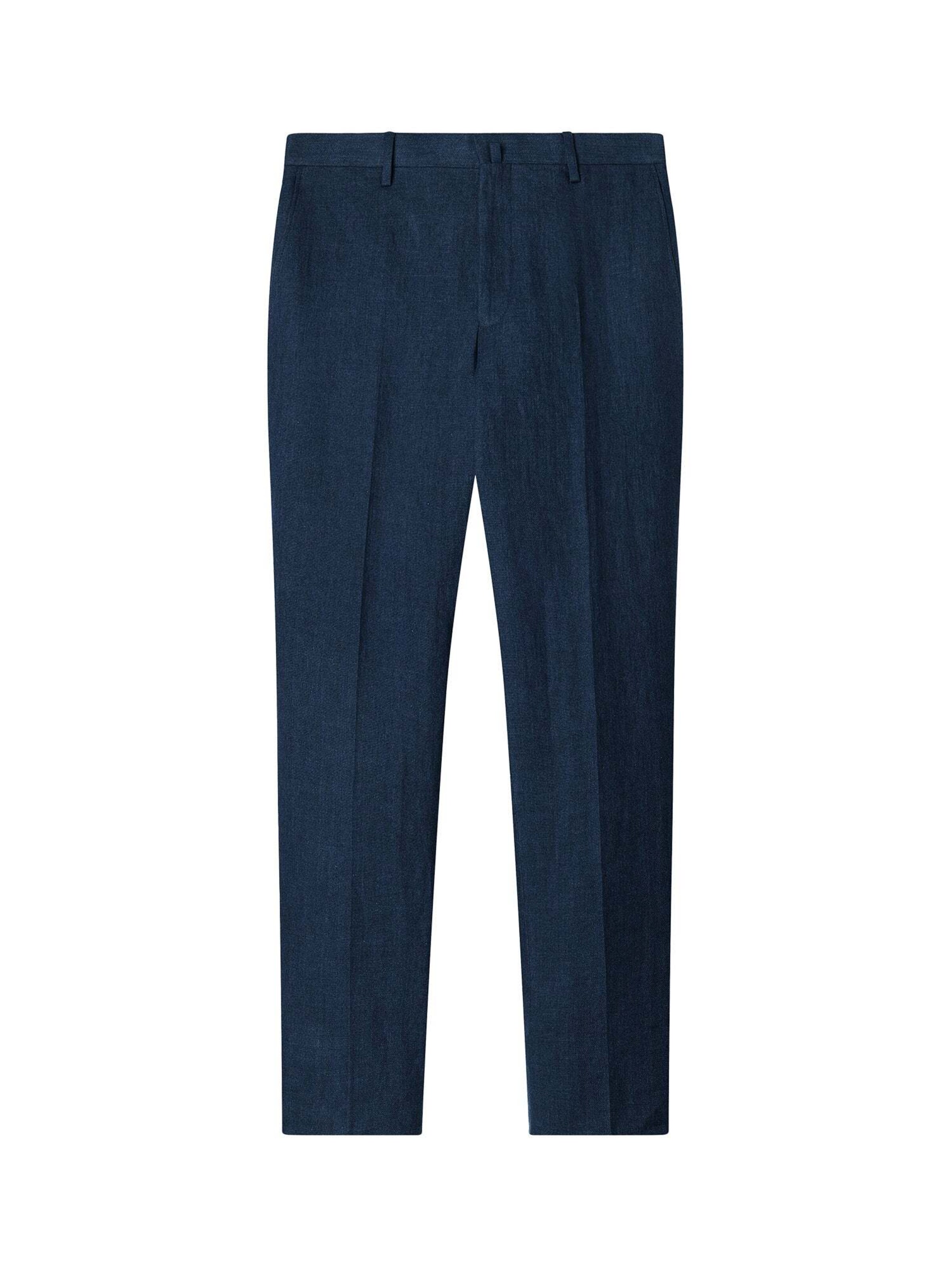 Hackett London Pantalon chino en 34/32 en bleu marine, Vue avec produit