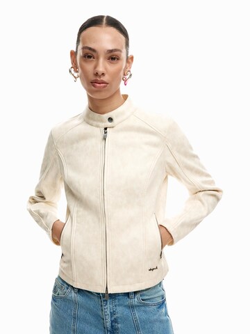 Desigual Övergångsjacka i vit: framsida