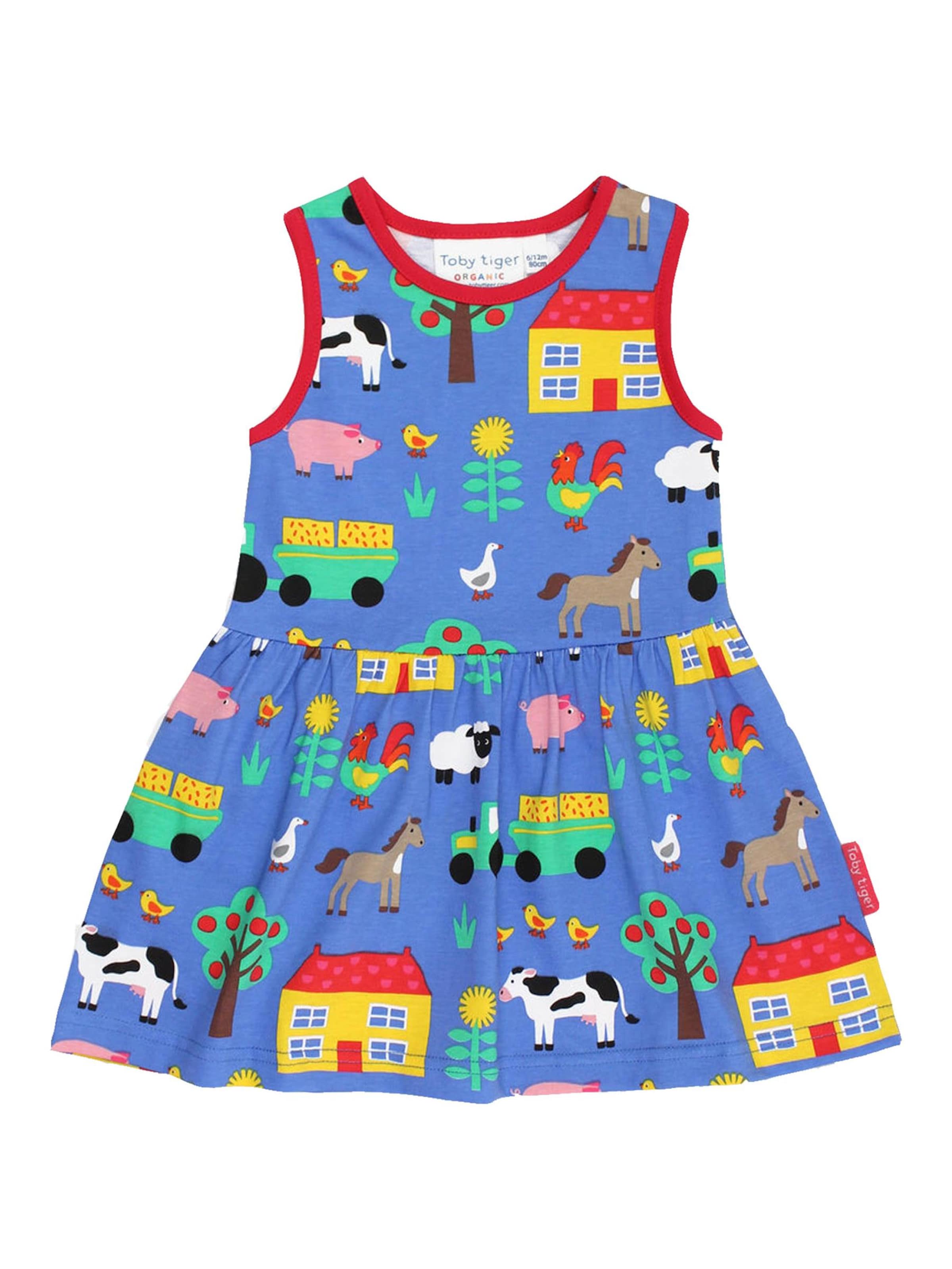 Toby Tiger Dress in 80 in Blue, Item view