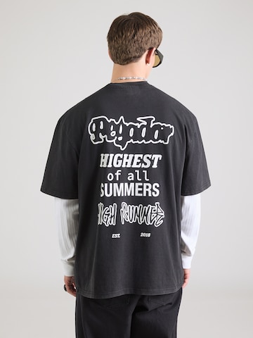 T-Shirt 'Denaud' Pegador en noir : devant