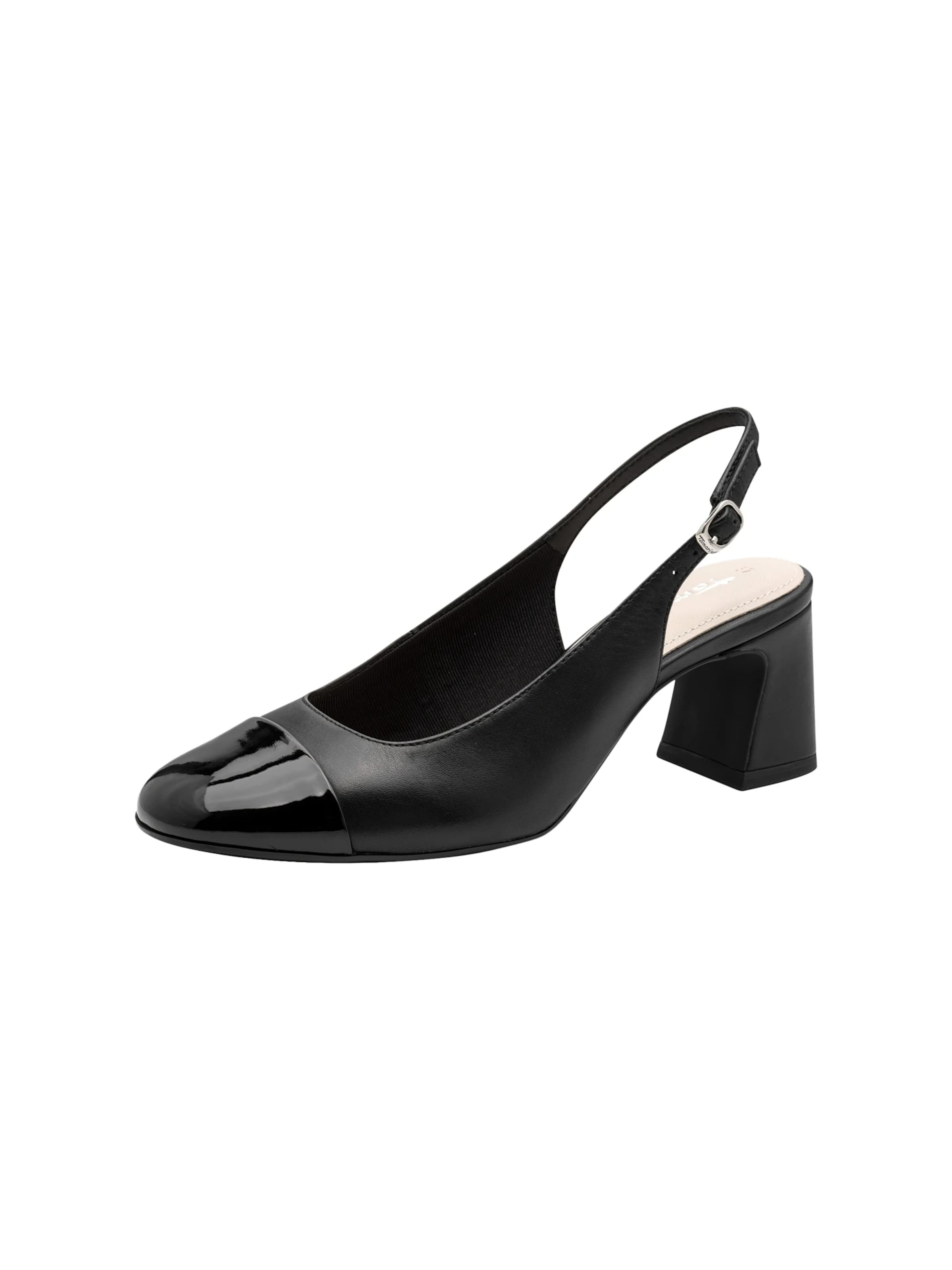 Tamaris Pumps 'Lederpumps' in Black: front