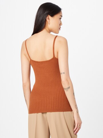 minimum Knitted Top 'TAPPI' in Brown