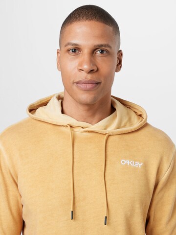 OAKLEY - Sweatshirt de desporto em amarelo