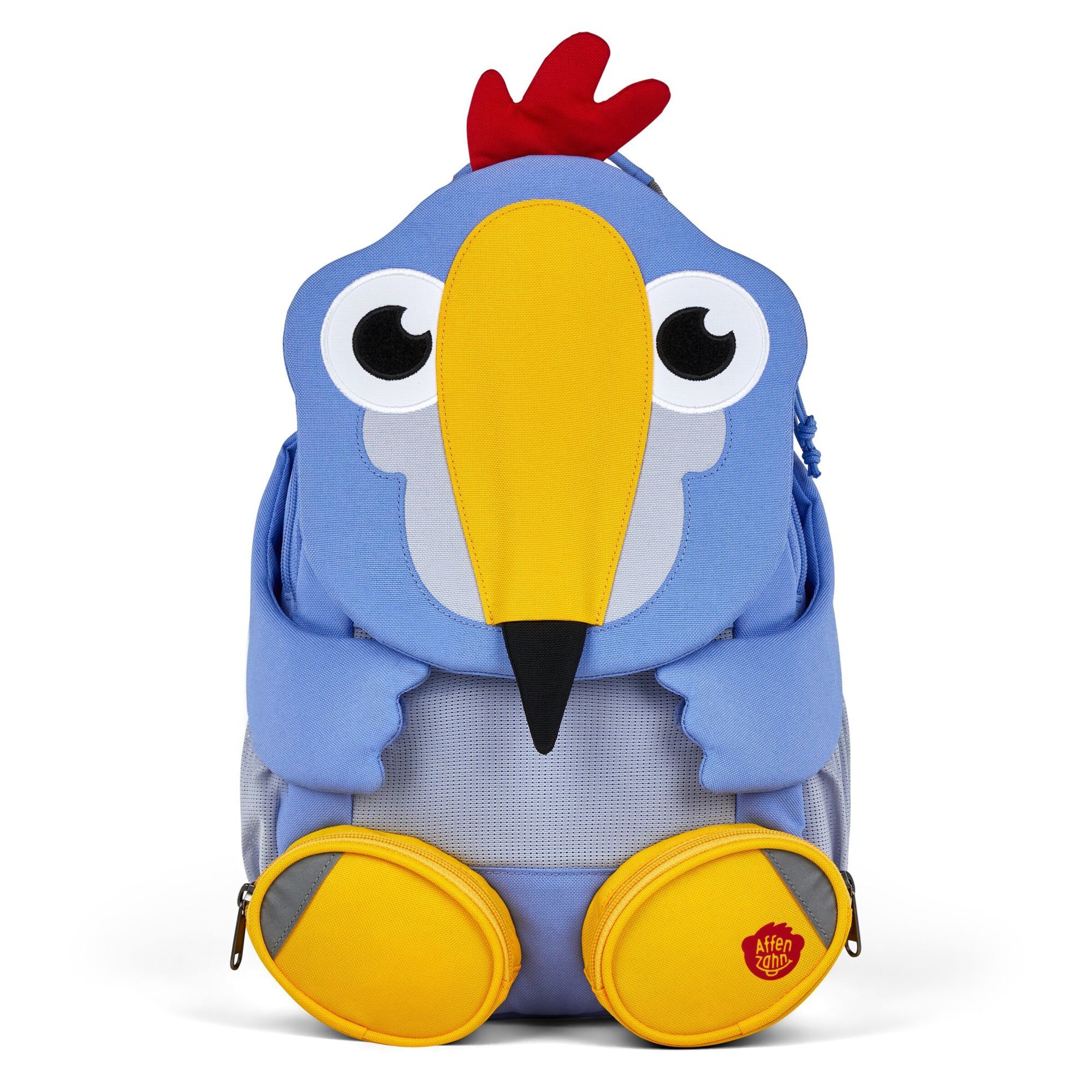 Affenzahn Backpack 'Großer Freund' in Blue: front