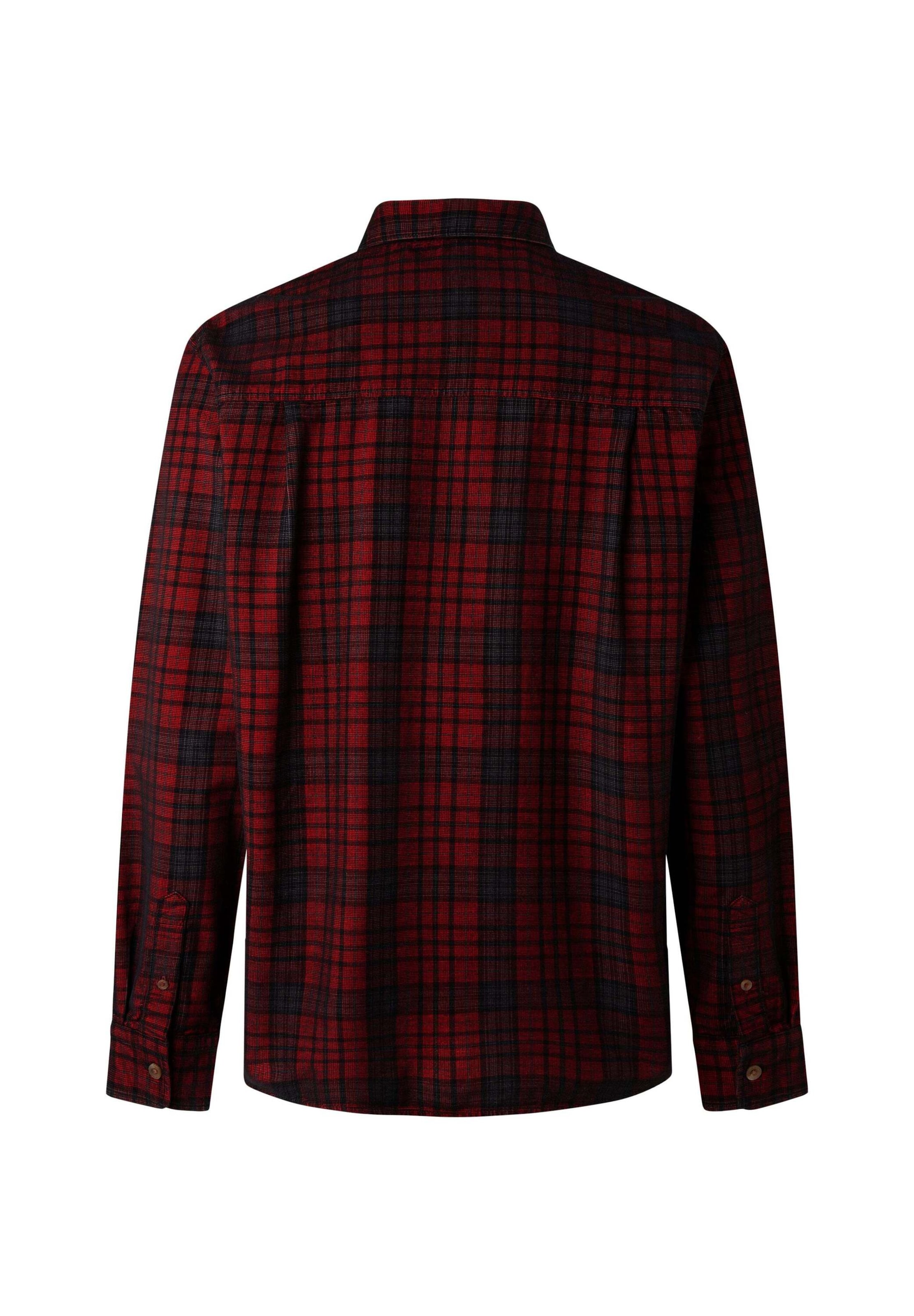 Pepe Jeans Comfort fit Overhemd 'Reading' in Rood