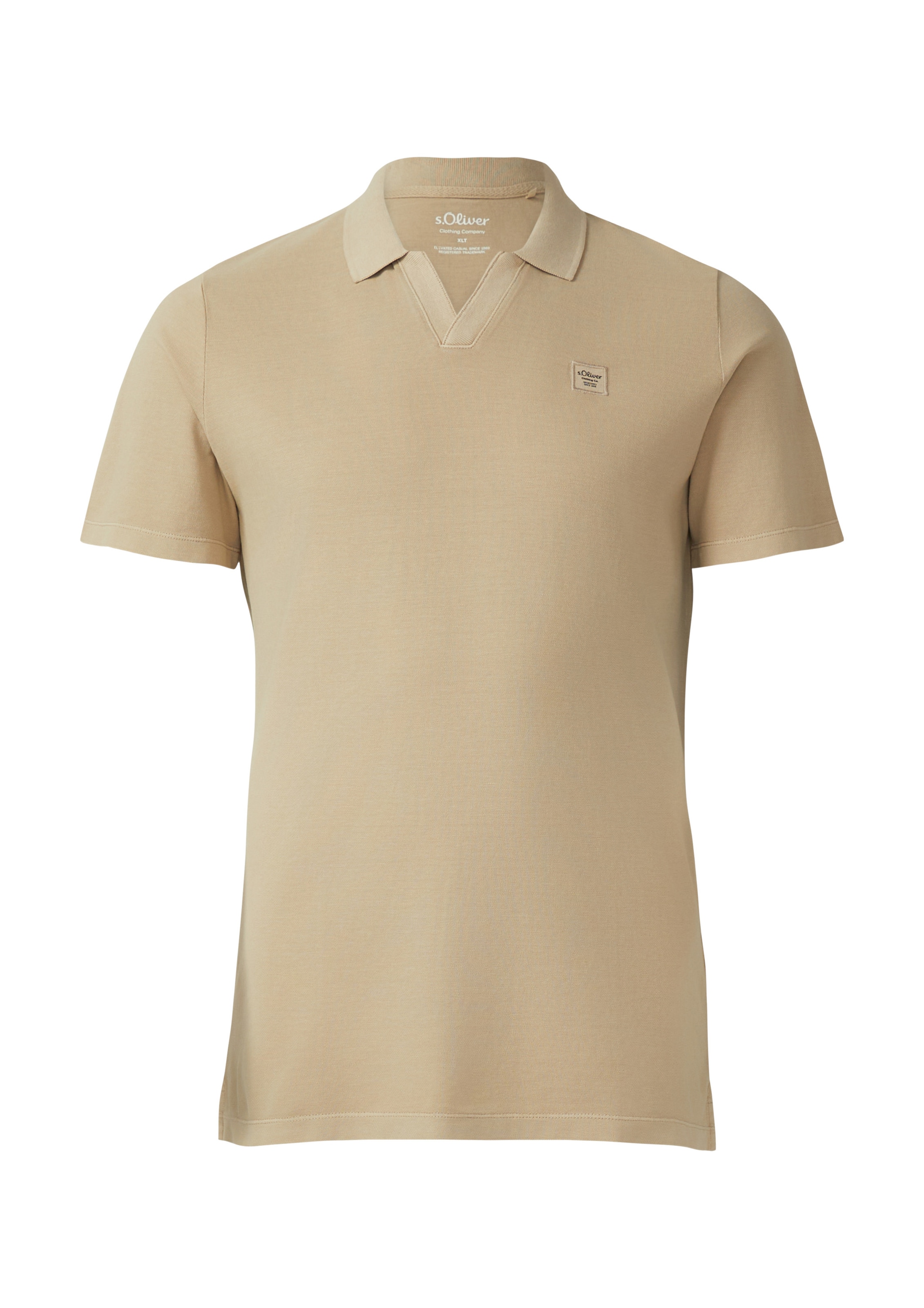 s.Oliver Shirt in Beige: front