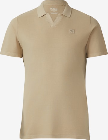 s.Oliver Shirt in Beige: front