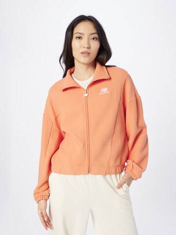 new balance Training Jacket 'Athletics Track' in Orange: front