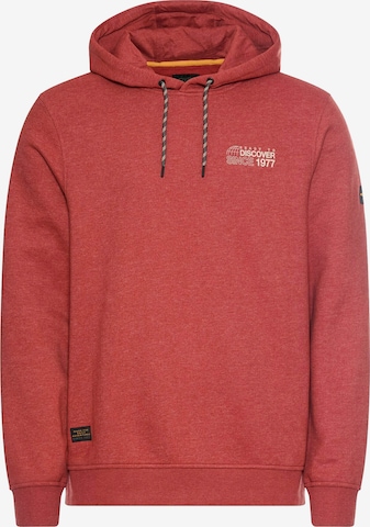 CAMEL ACTIVE - Sweatshirt em vermelho: frente