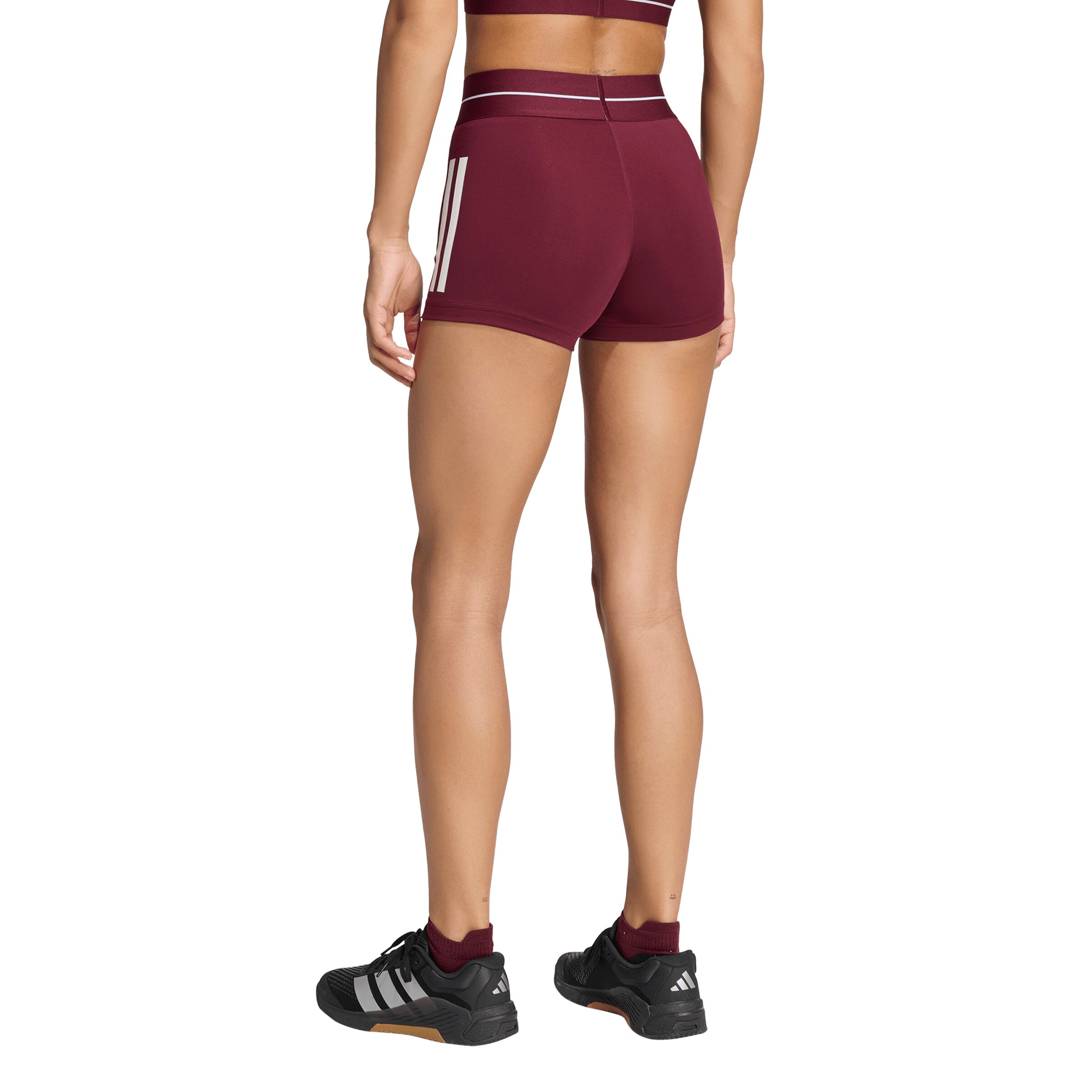 ADIDAS PERFORMANCE Skinny Sportovní kalhoty 'HYG' – červená