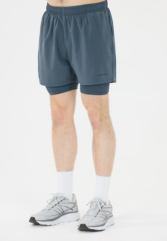 ENDURANCE Regular Sportshorts 'Kros' in Blau: Vorderseite