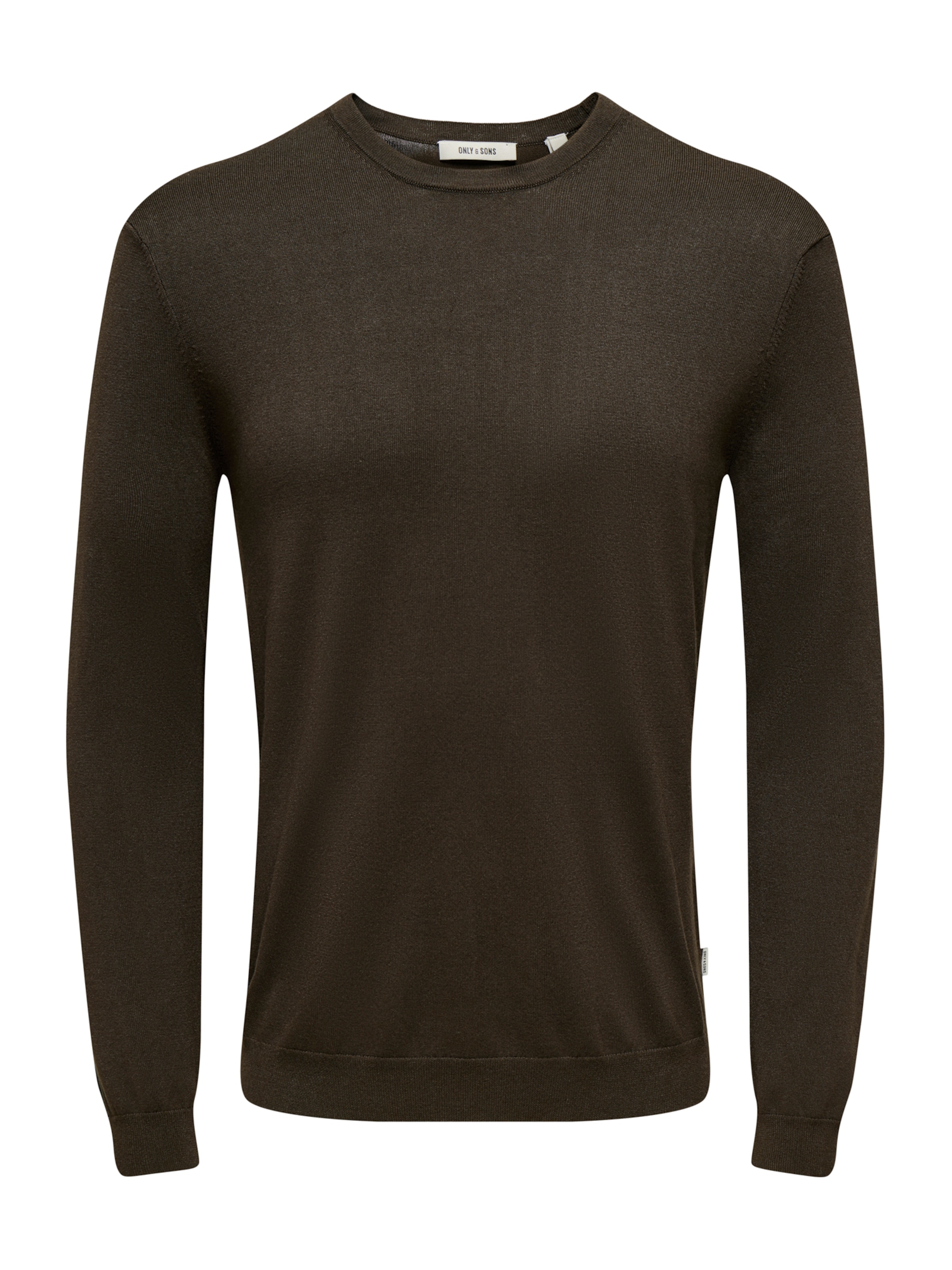 Only & Sons - Pullover 'WYLER' em castanho: frente