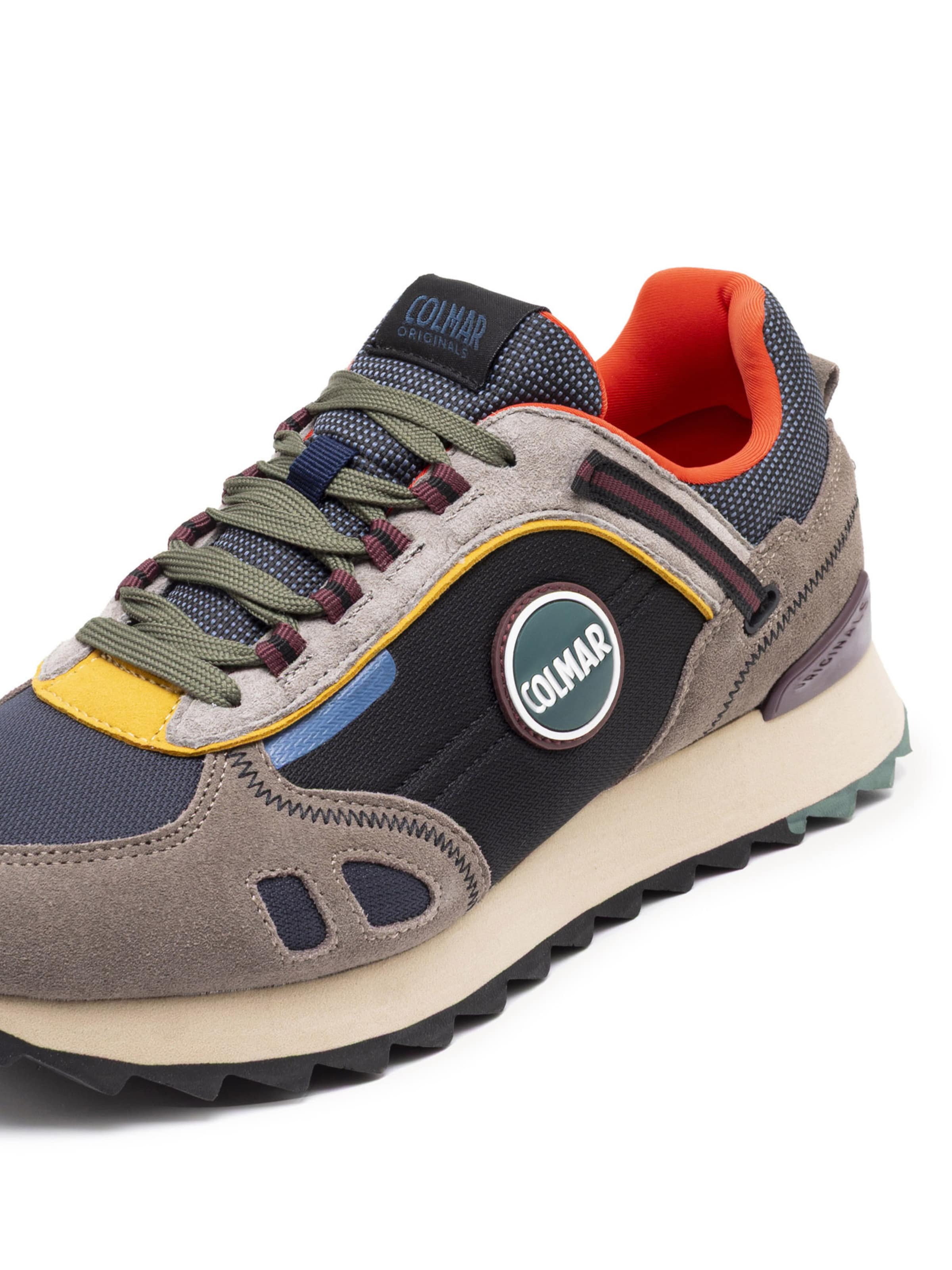 Colmar Platform trainers 'Travis Sport Division' in Grey: side