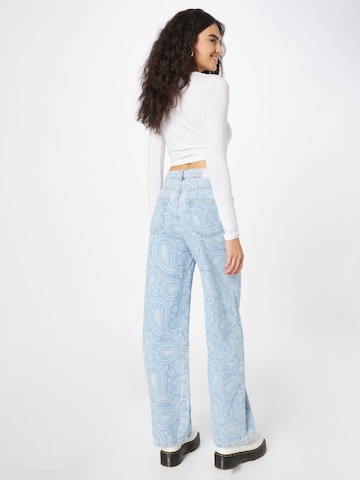 ONLY Wide Leg Jeans 'HOPE' in Blau