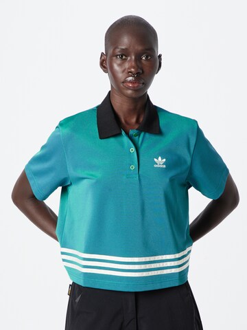 ADIDAS ORIGINALS Tričko 'Adicolor 70S' – modrá: přední strana