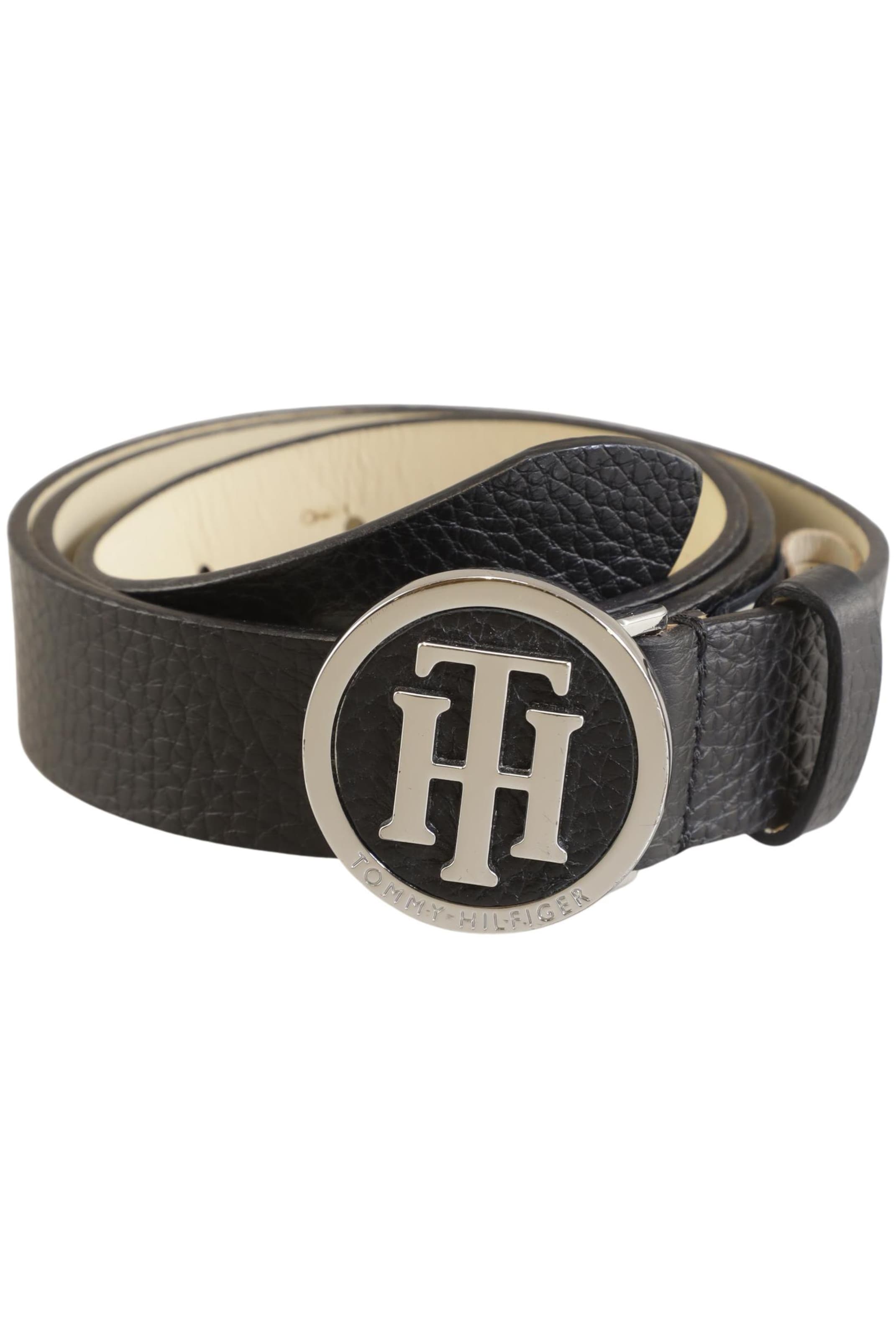 TOMMY HILFIGER Belt in One size in Black: front