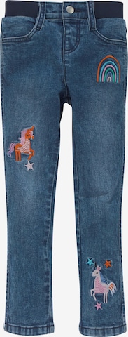 Kidsworld Slim fit Jeans in Blue: front