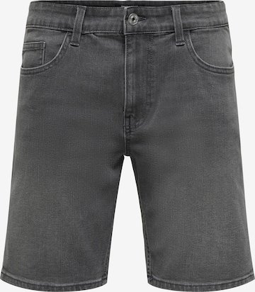 Only & Sons - regular Vaquero 'ONSWEFT' en gris: frente