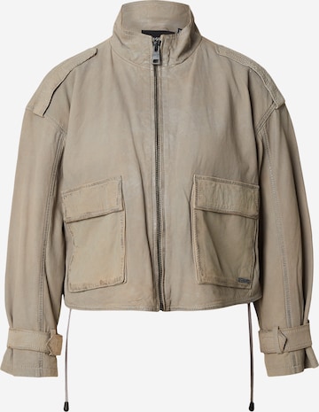 Maze Jacke in Grau: Vorderseite