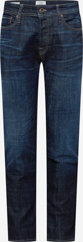 Regular Jeans 'Mike' de la JACK & JONES pe albastru: față