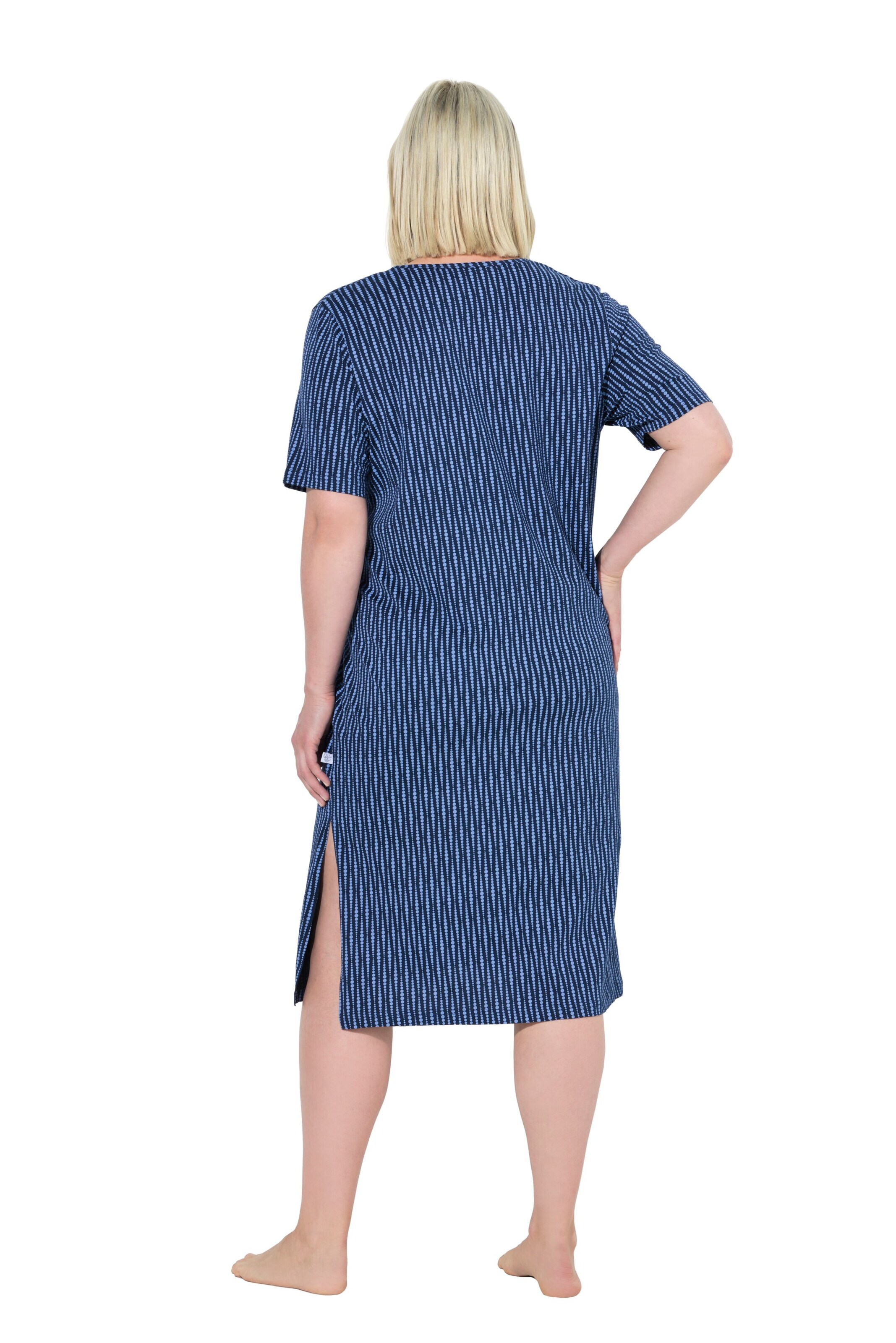 Ulla Popken Nachthemd in Blau