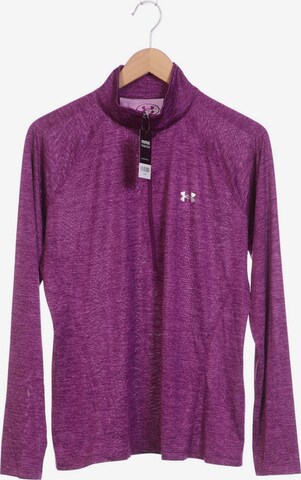 UNDER ARMOUR Top & Shirt in XL in Purple: front