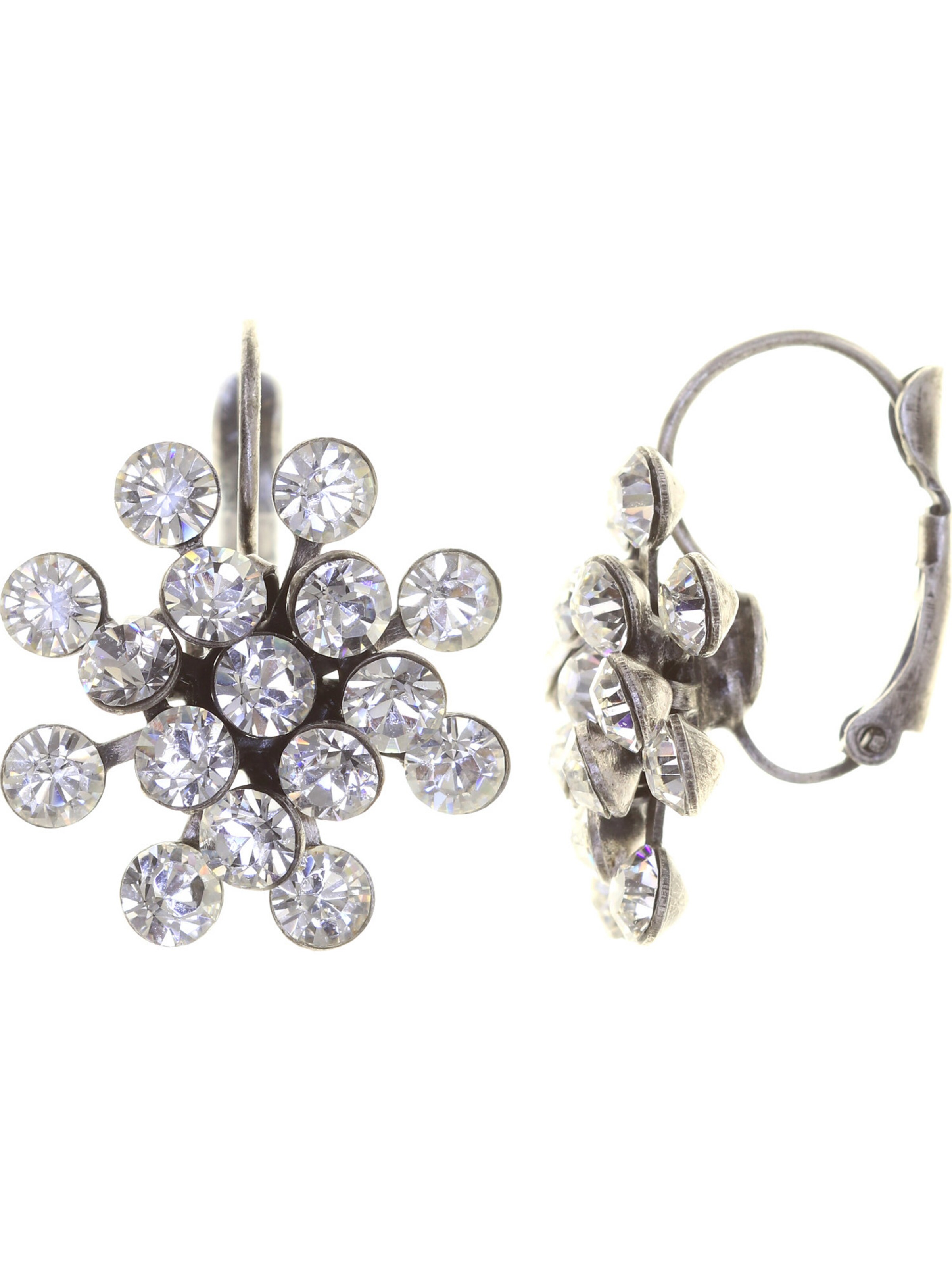 KONPLOTT Ohrhänger in Weiß: Vorderseite