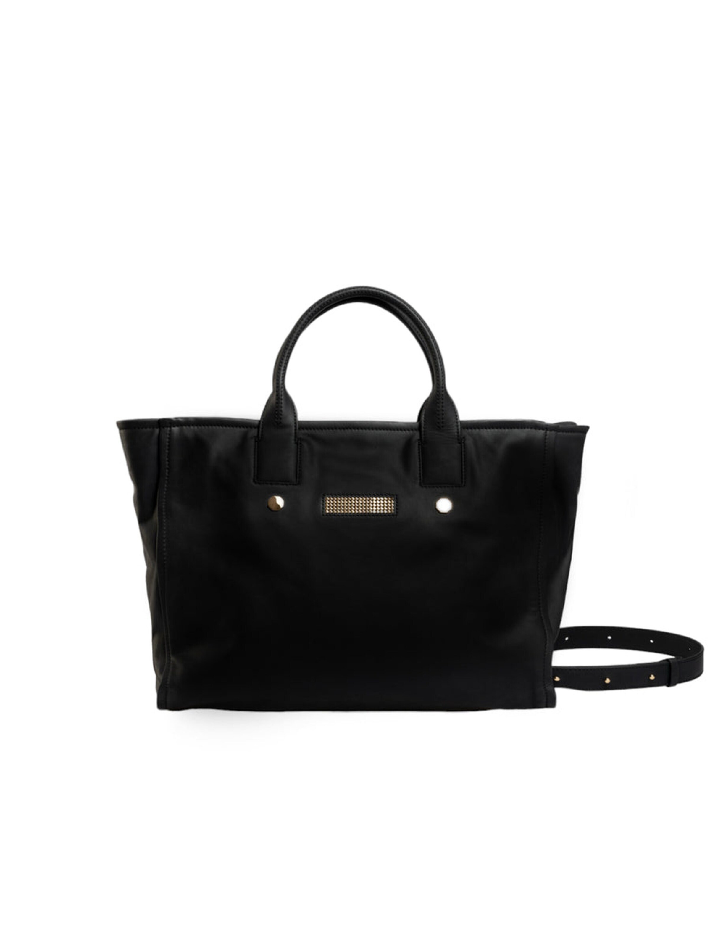 Clio Shopper 'MAXI GIRLY CLASSIC' in Black: front