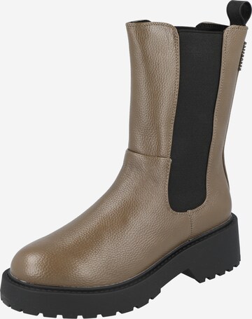 BULLBOXER Chelsea boots in Bruin: voorkant