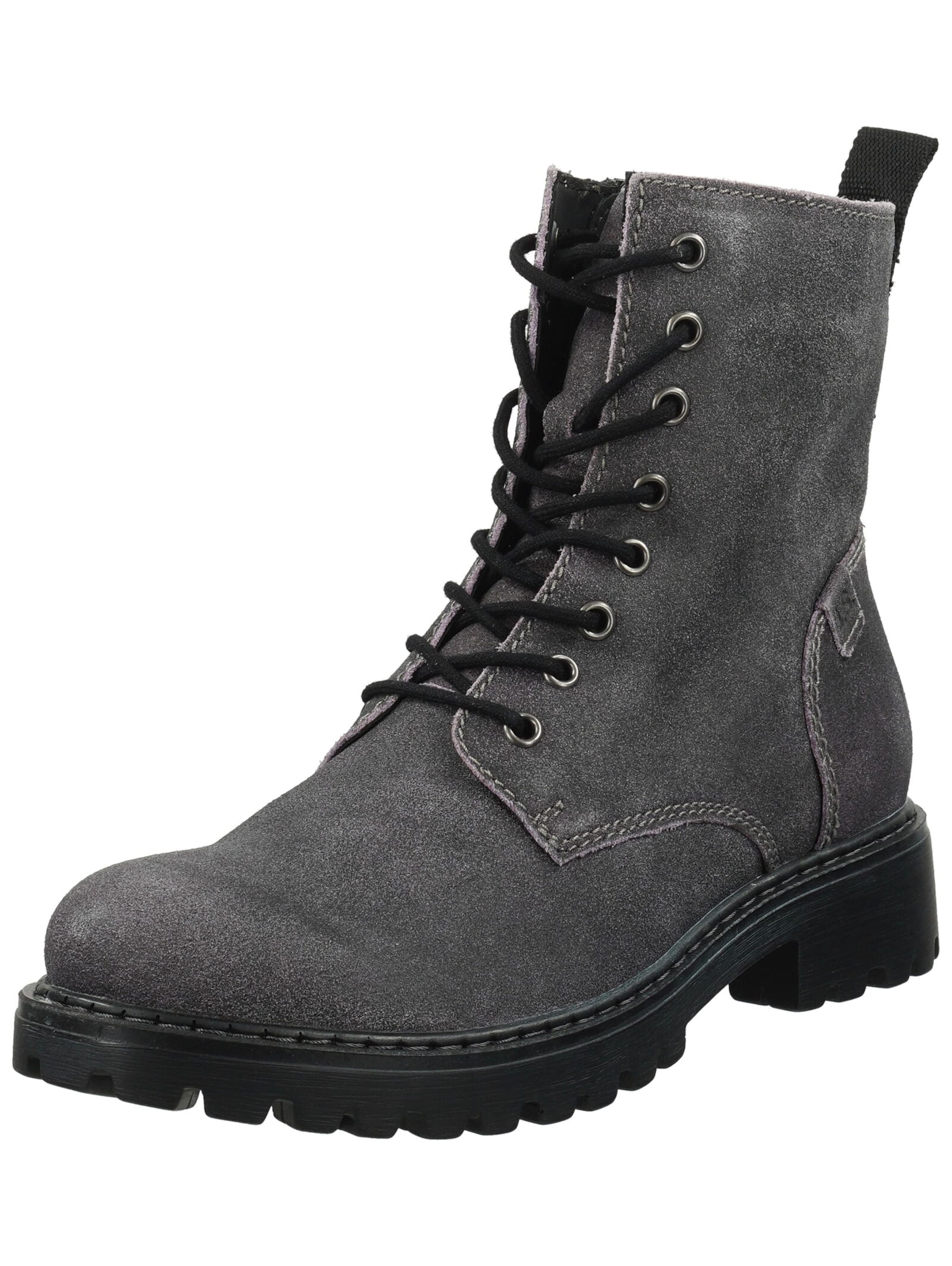 Bottines à lacets JOSEF SEIBEL en gris : devant