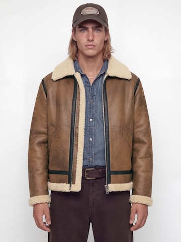 Giacca di mezza stagione 'JORNORREBRO' di JACK & JONES in marrone: frontale