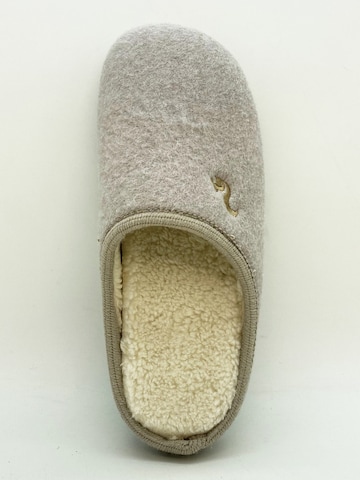 thies Slippers 'Organic' in Beige