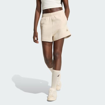 ADIDAS SPORTSWEAR Loosefit Sportshorts 'AK' in Beige: Vorderseite