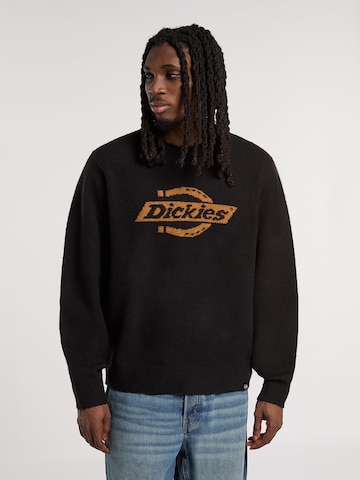 DICKIES Pullover 'Ruston' in Schwarz: Vorderseite