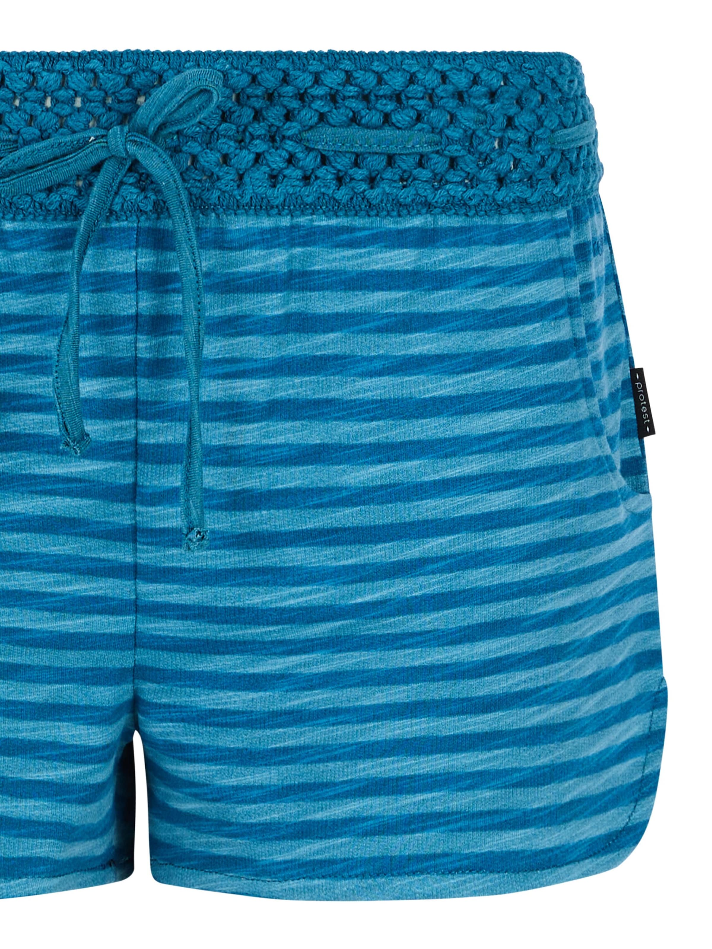 PROTEST Regular Hose 'PRTFlowery 25'‌‌‌‌‌‌ in Blau