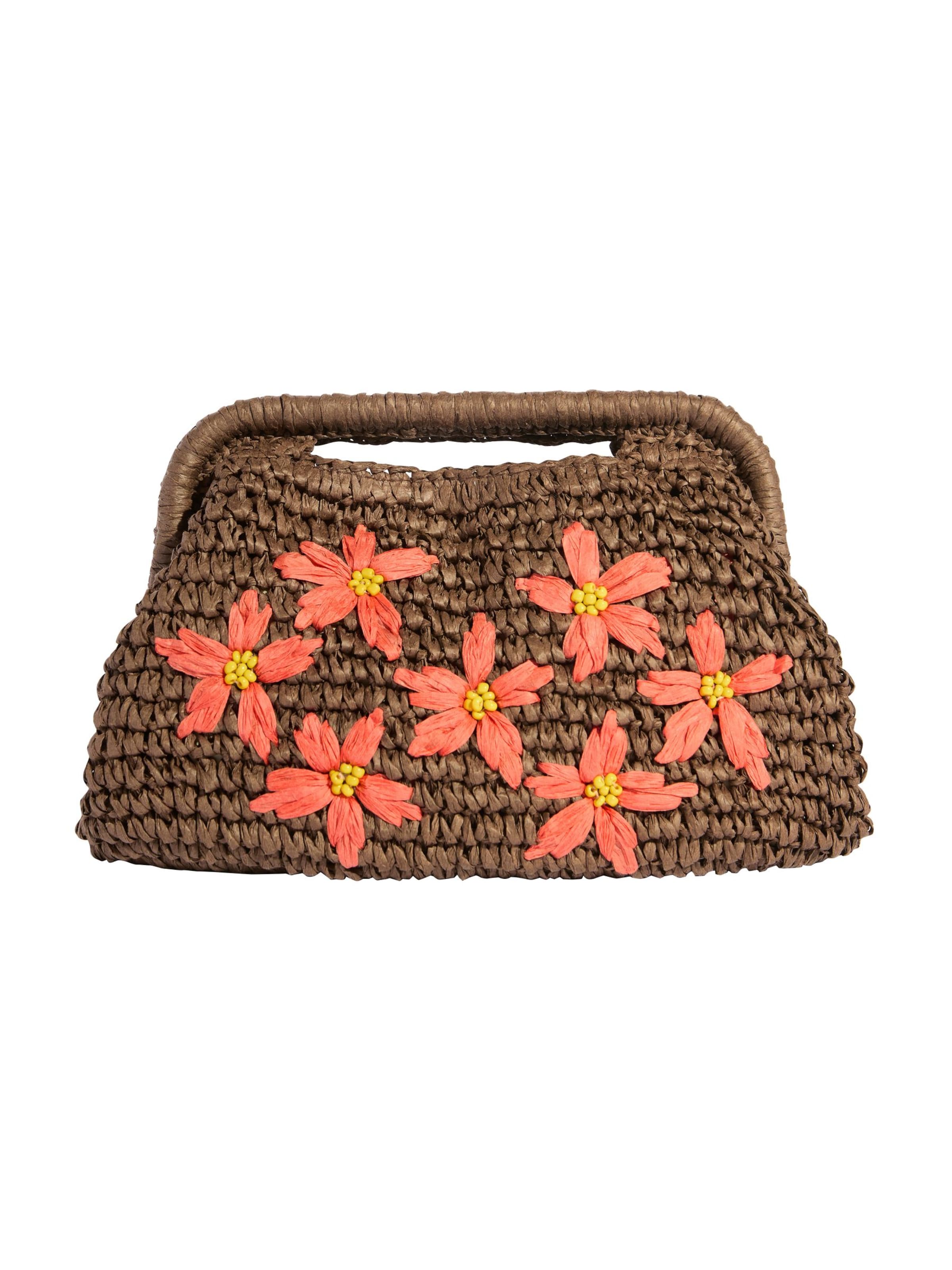 love & roses Kopertówka w kolorze brązowy: przód