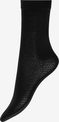 Calzino di Wolford in nero: frontale