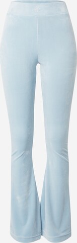 Juicy Couture Zvonový Kalhoty 'FREYA' – modrá: přední strana