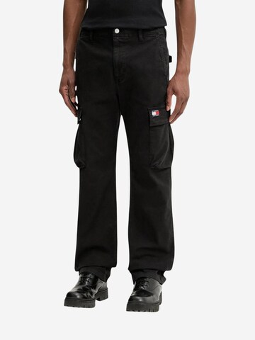Wide Leg Jean 'TJM OTIS CO CANVAS C DM0DM22403' Tommy Jeans en noir