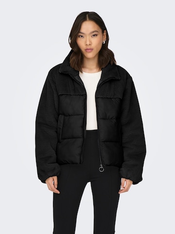 ONLY Zimní bunda 'ONLWANJA' – černá: přední strana