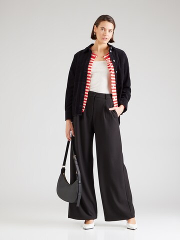 Wide leg Pantaloni 'Sarah' di ABOUT YOU in nero