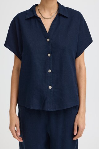 Chemisier 'ALAKKA' b.young en bleu