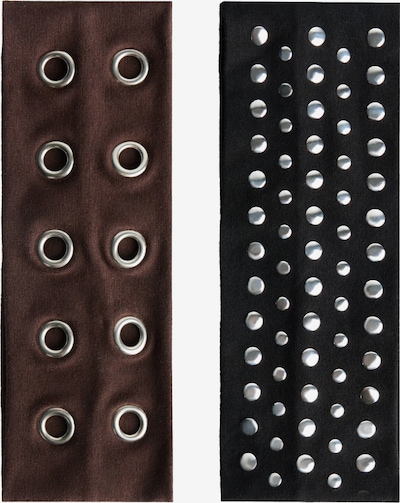 Bershka Traka za kosu u smeđa / crna, Pregled proizvoda