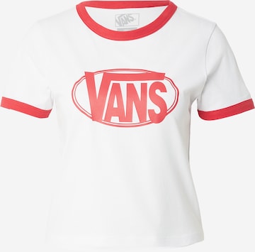 T-shirt VANS en blanc : devant