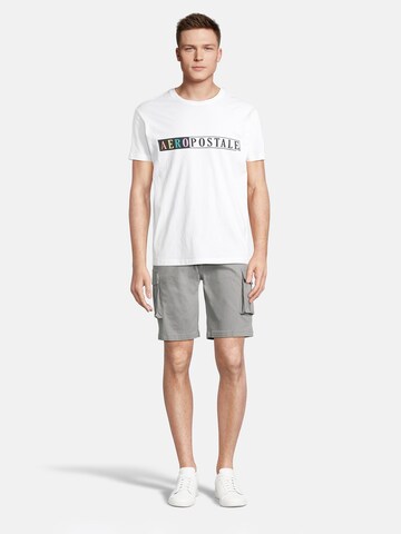AÉROPOSTALE Regular Shorts in Grau