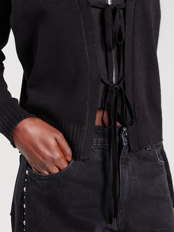 Hailys Knit Cardigan 'Be44cci' in Black