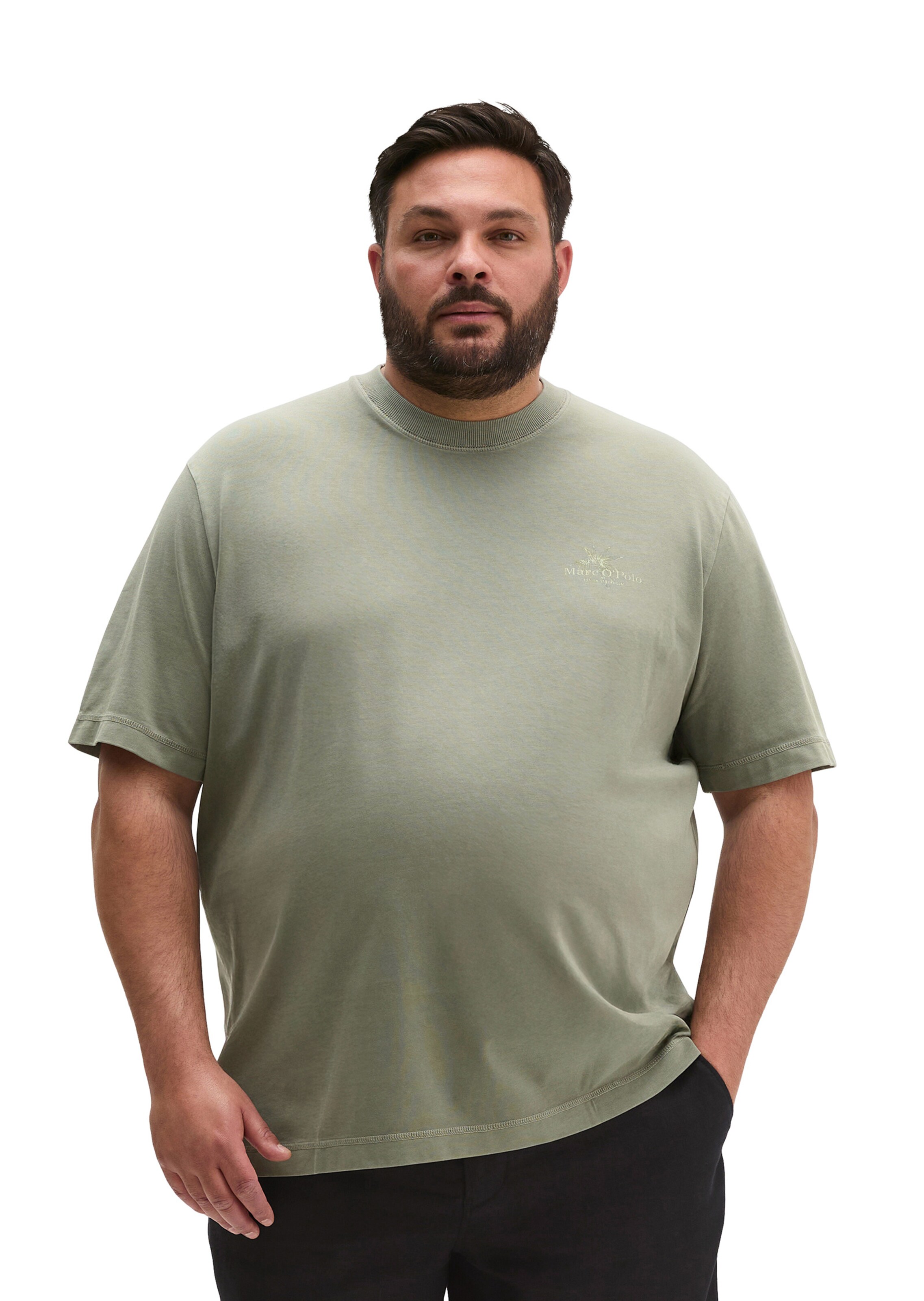 Marc O'Polo Shirt in Grün: Vorderseite