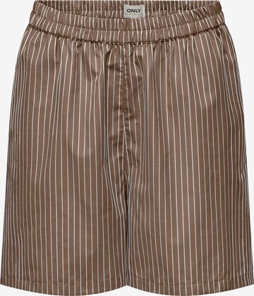 ONLY Pants 'NEW GRACE' in Brown: front