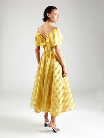 Coast Kleid 'Bardot' in Gelb