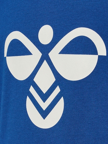 Hummel Urheilullinen collegepaita 'CUATRO' värissä sininen
